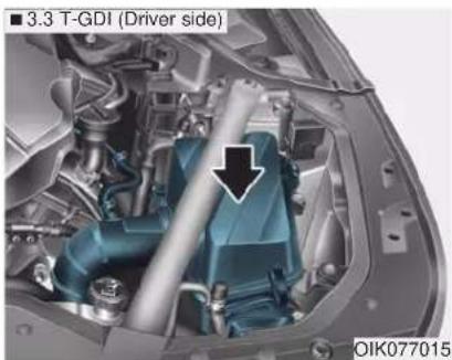 ■ 3.3 T-GDI (Driver side) OIK077015