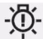 Genesis G70 (2020) - LED Headlamp Warning Light (if equipped) - 1