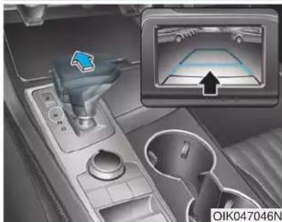 Genesis G70 (2020) - Rear View Monitor (Type A) (if equipped) - 2