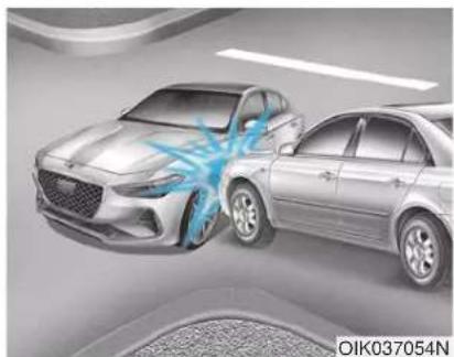 Genesis G70 (2020) - Side and curtain air bags - 3