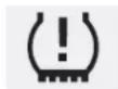 Genesis G70 (2020) - Low Tire Pressure Warning Light (if equipped) - 1