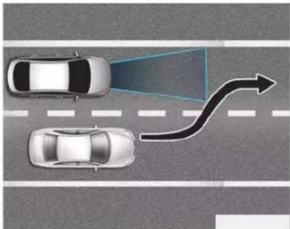 Genesis G70 (2020) - Lane changing - 1