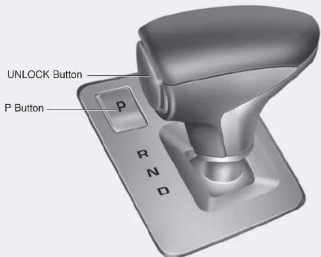 UNLOCK Button P Button R N D