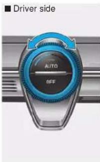 Driver side AUTO OFF