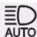 Genesis G70 (2020) - High Beam Assist (HBA) indicator light (if equipped) - 1