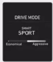 DRIVE MODE SMART SPORT Economical Aggressive