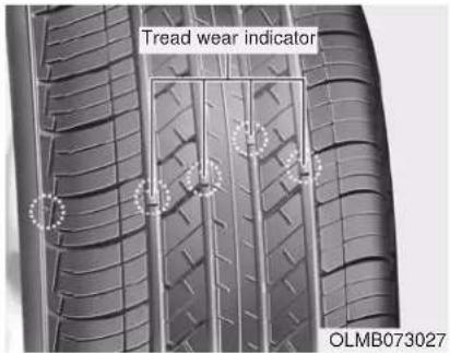 Tread wear indicator OLMB073027