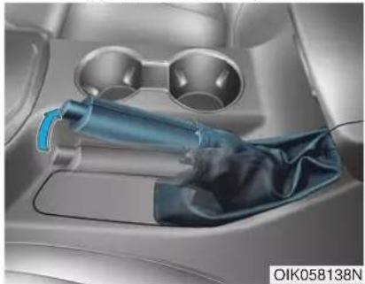 Genesis G70 (2020) - Checking the Parking Brake - 1