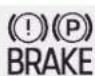 Genesis G70 (2020) - Parking Brake & Brake Fluid Warning Light - 1