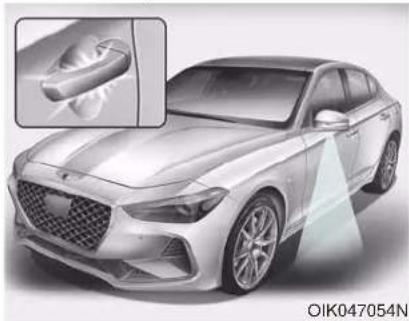 Genesis G70 (2020) - Welcome System (if equipped) Welcome light - 1