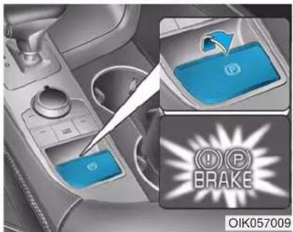 Genesis G70 (2020) - Electronic Parking Brake (EPB) (if equipped) - 1