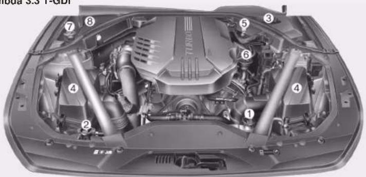 Honda 3.5 T-GDP ① ② ③ ④ ⑤ ⑥ ⑦ ⑧
