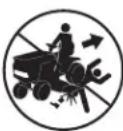 HUSQVARNA YTA22V46 - WARNING! When loading or unloading this machine, do not exceed the maximum recommended operation angle of 15^ . - 2