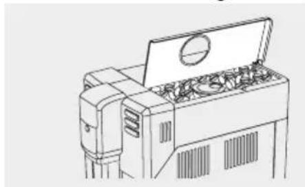 GAGGIA Anima Deluxe - Füllung des Kaffeebohnenbehälters - 1