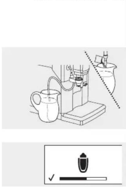 GAGGIA Anima Deluxe - Milk frother cleaning cycle - 1