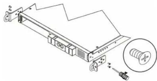 APC SUA750RMI1U - Mounting the UPS in a Rack - 3