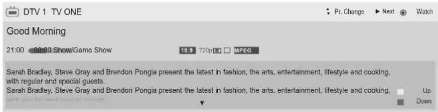 LG 37LD420N - EPG(ELECTRONIC PROGRAMME GUIDE) (IN DIGITAL MODE) - 1