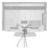 LG 37LD420N - BACK COVER FOR WIRE ARRANGEMENT - 1