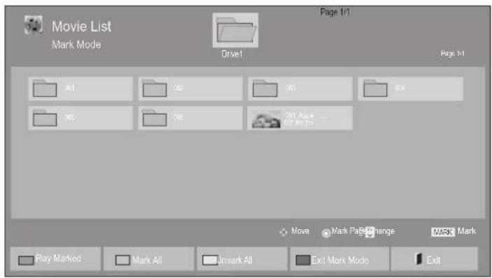 LG 37LD420N - ■ When selected movie files are played - 1