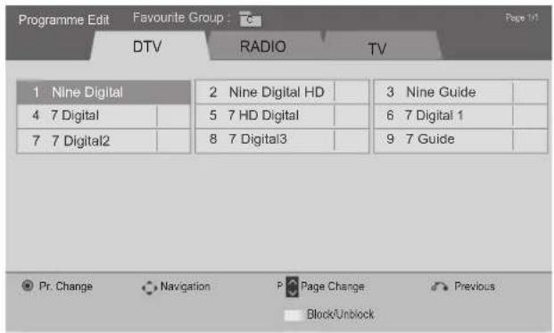 LG 37LD420N - BLOCK PROGRAMME - 2