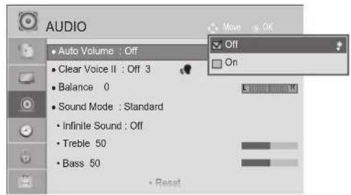 LG 37LD420N - AUTO VOLUME LEVELER - 2