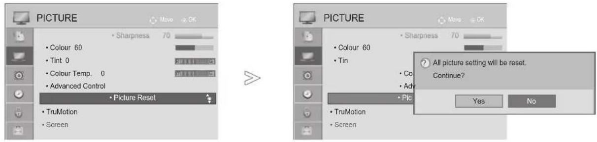 LG 37LD420N - PICTURE RESET - 1