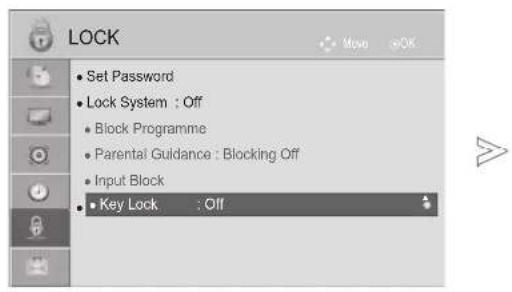 LG 37LD420N - KEY LOCK - 1