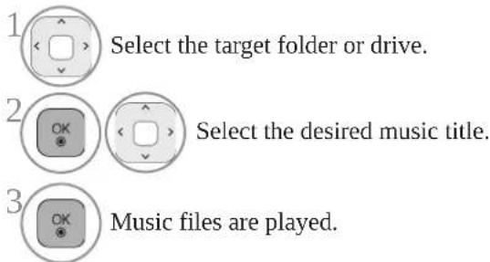 LG 37LD420N - ■ When playing music files - 1