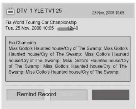 LG 37LD420N - Button Function in Extended Description Box - 6