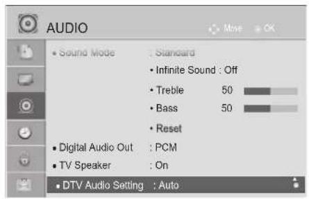 LG 37LD420N - DTV AUDIO SETTING (IN DIGITAL MODE ONLY) - 1
