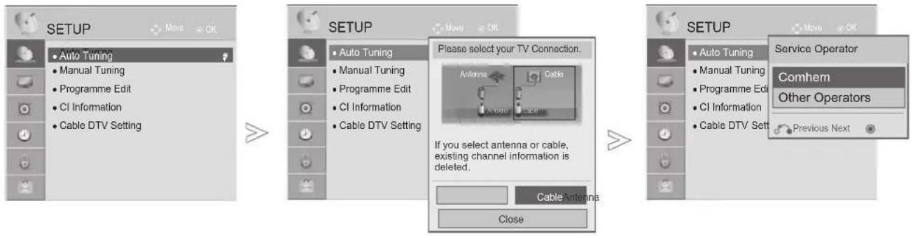 LG 32LD550N - If you want to select the Antenna, - 7