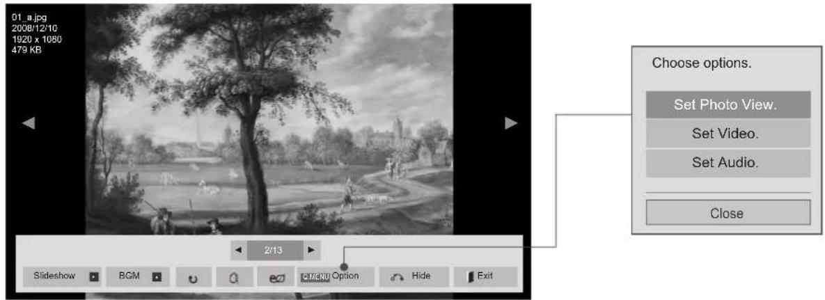 LG 32LD550N - Using the Photo List function - 1