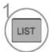 LG 50PK750N - ■ Displaying programme LIST - 1