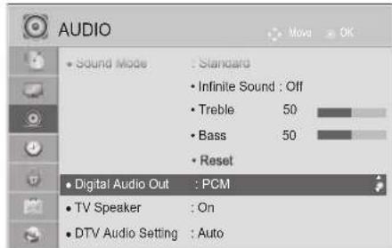 LG 50PK750N - SELECTING DIGITAL AUDIO OUT - 1