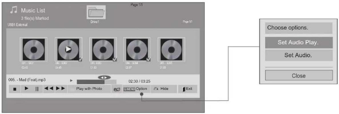 LG 50PK750N - Using the Music List function, play - 1