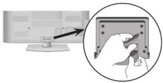 LG 50PK750N - HOW TO REMOVE THE CABLE MANAGEMENT CLIP - 1
