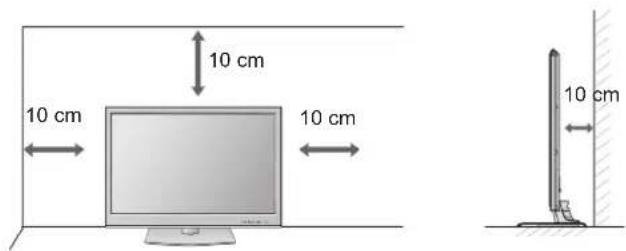 LG 50PK750N - DESKTOP PEDESTAL INSTALLATION - 1
