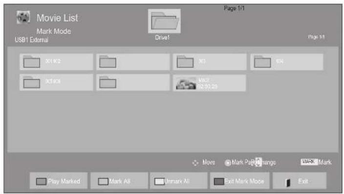 LG 50PK750N - ■ When selected movie files are played - 1