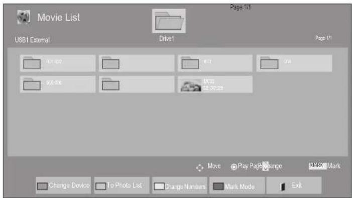 LG 50PK750N - ■ When playing movie files - 1