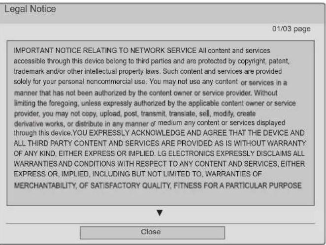 LG 50PK750N - LEGAL NOTICE - 3