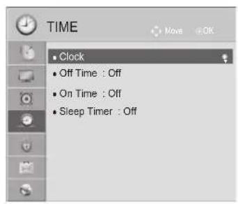 LG 50PK750N - CLOCK SETUP - 1