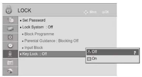 LG 50PK750N - KEY LOCK - 2