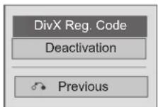 LG 50PK750N - DIVX REGISTRATION CODE - 3