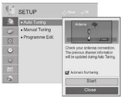 LG 50PK750N - AUTO PROGRAMME TUNING - 2
