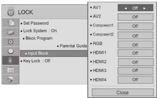 LG 50PK750N - EXTERNAL INPUT BLOCKING - 2