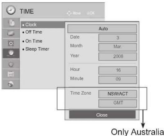 LG 50PK750N - CLOCK SETUP - 2