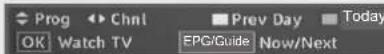LG 50PK750N - BUTTON FUNCTION IN LISTING MODE - 13