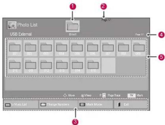 LG 50PA550T - Browsing files - 2