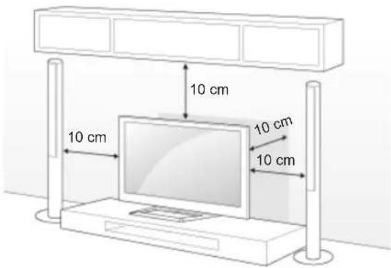 LG 50PA550T - Mounting on a table - 1