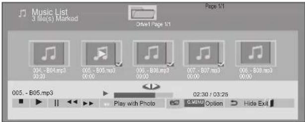 LG 50PA550T - Listening to music - 3
